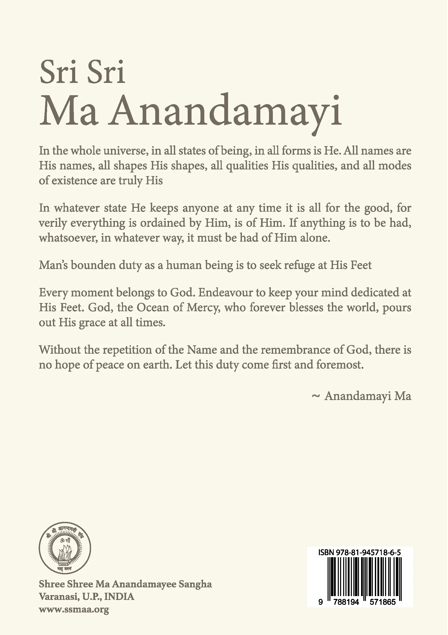 sri sri ma anandamayi vol 10 (copy)